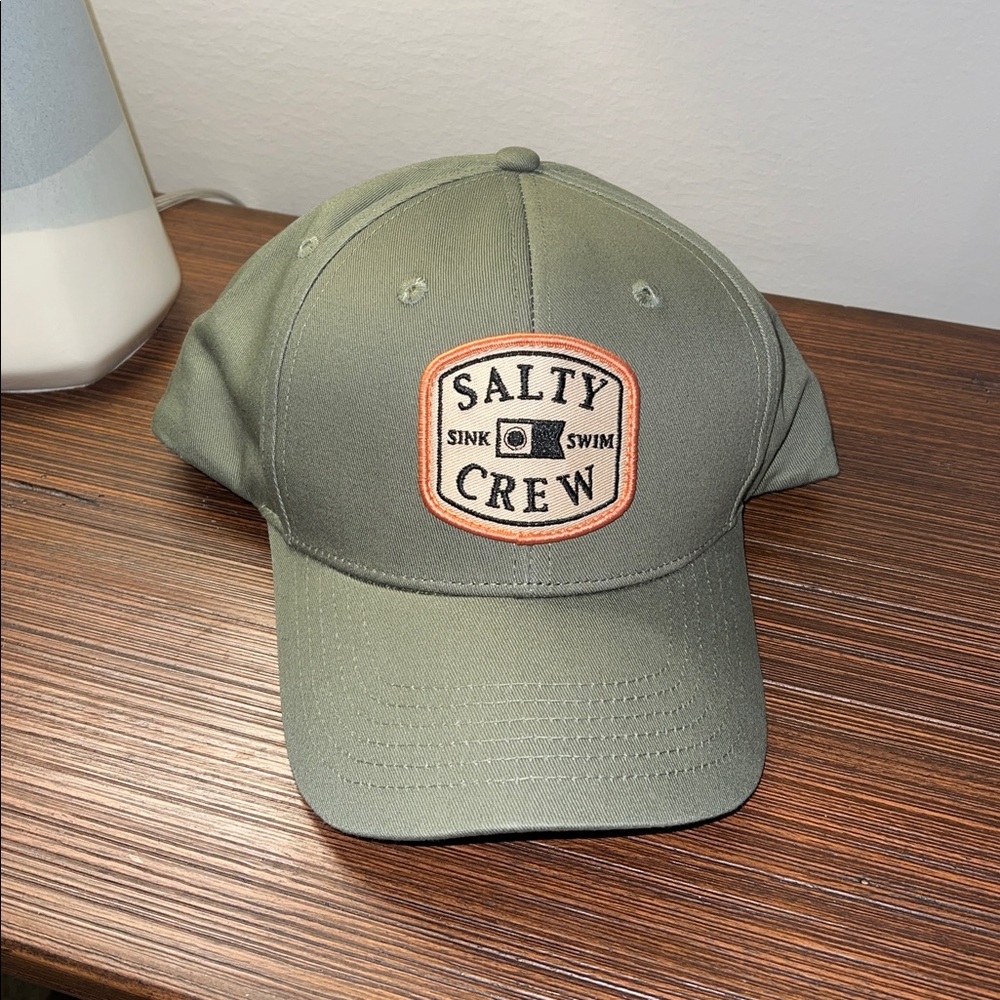 Salty Crew Olive Baseball Cap